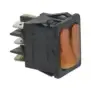 Interrupteur bipolaire compatible Animo 02567 orange 16A 250V - Fabriqué en Italie