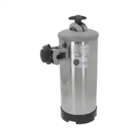Suavizador de agua manual DVA de 12 L con bypass.