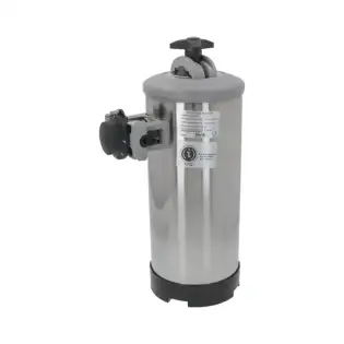 DVA 手动软水器，12升，带旁通阀。