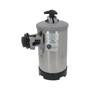 Suavizador de agua manual DVA de 8 L con derivación.