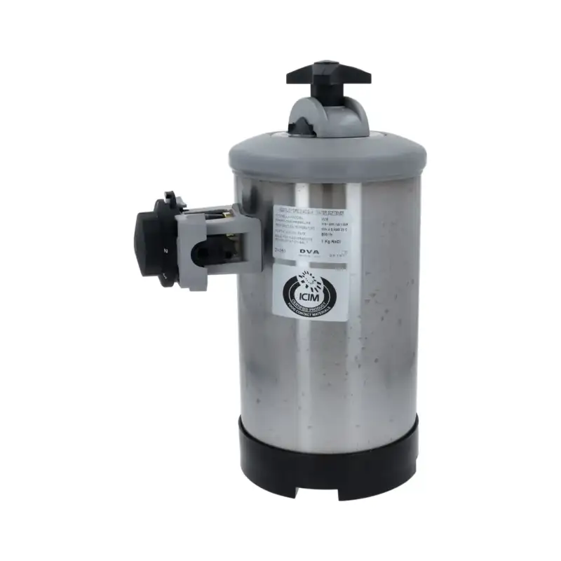 Amaciador de água manual DVA 8 L com desvio.