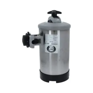 Suavizador de agua manual DVA de 8 L con derivación.