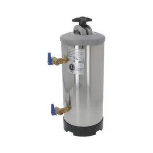 意大利制造的 DVA 手动软水器，容量 12 升，接口尺寸为 ø 3/4 英寸。