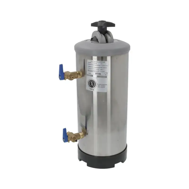 DVA manual water softener 12 L ø 3/8" – Made in Italy