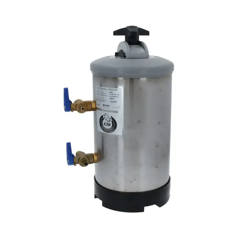 DVA manual water softener 8 L ø 3/8" – Made in Italy