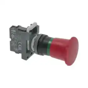 ABB Red Emergency Push-Button Made in Sweden Ø22 mm