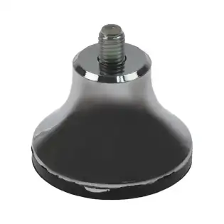 Piede Berkel OEM B32013 con perno M8 cromato ø47x30 mm