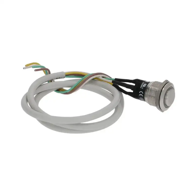 ברקל OEM 280VBCE953 כפתור זוהר בגודל 19 מ"מ 240V