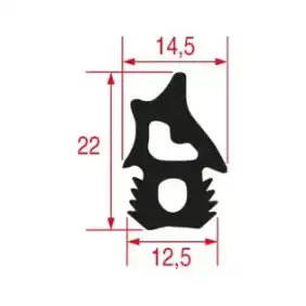 Unox OEM KGN1631A Gasket 2677 mm