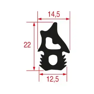 Unox OEM KGN1631A Dichtung 2677 mm