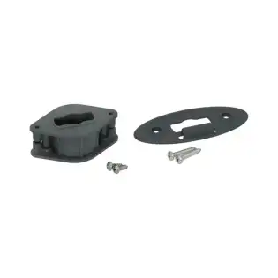 Kit di chiusura Unox KVM1191A per maniglia della porta sinistra del forno.