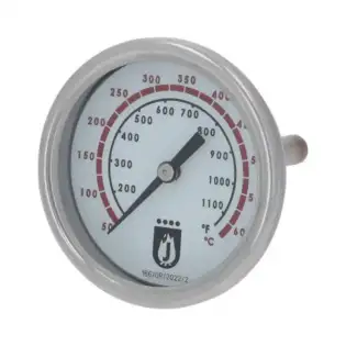 Josper OEM 0434 Termometer Hvitt Ø68 mm 50–600°C