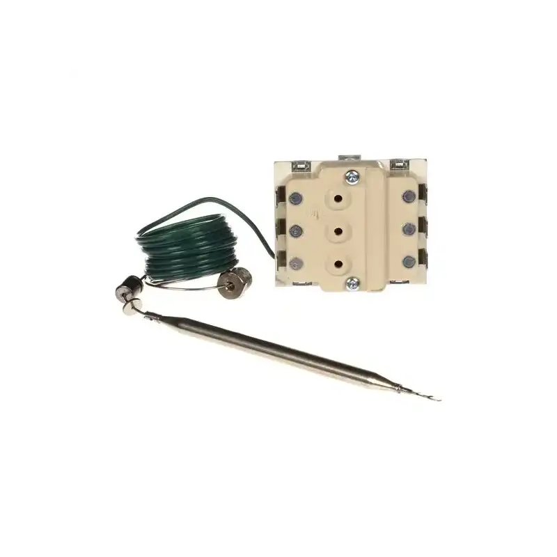 MKN OEM 203489 Thermostat de sécurité 230 °C, capillaire de 1470 mm