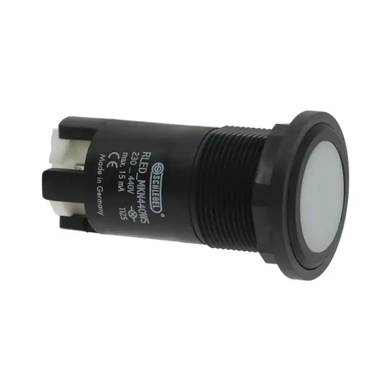 Lâmpada de controle MKN OEM 203103 completa branca Ø22 mm.