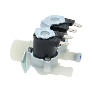Válvula de solenoide doble MKN OEM 203992 de 3/4" 0.3 - 10 bar, fabricada en Alemania.