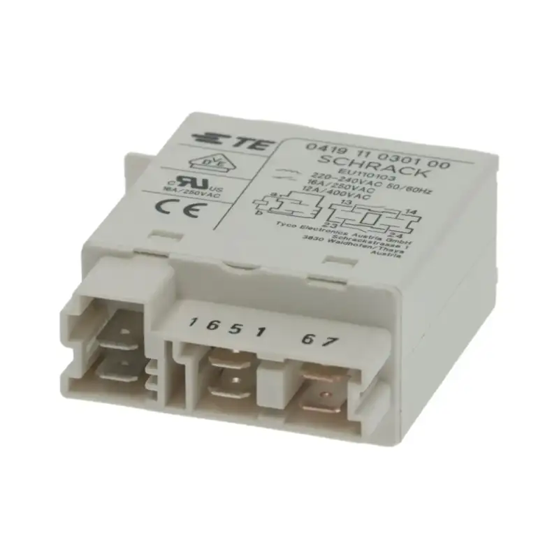 MKN OEM 202732 Relais 16 A 250 V // 12 A 400 V | Hergestellt in der Tschechischen Republik