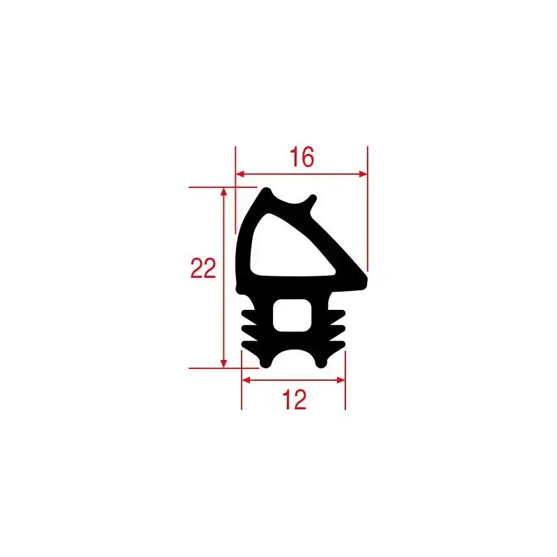 Lainox OEM LA70044442 Door Gasket 084/104