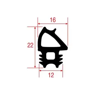 Lainox OEM LA70044442 Door Gasket 084/104