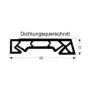 Convotherm OEM 7011009 Horizontale Afdichtingsdeur V1 20.10 P3 - Origineel vervangingsonderdeel van de fabrikant uit Frankrijk