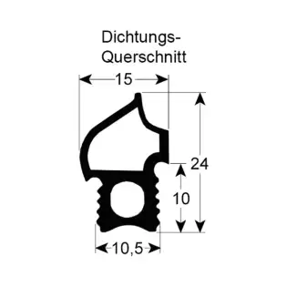 Joint de porte Convotherm OEM 7056343 20.10 Convotherm 4
