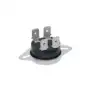 Tecnoeka 01203551 contact thermostat 125°C 250V