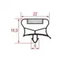 Baron OEM BN14415991560 door gasket 1500x571 mm