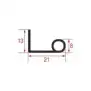 Friso da porta Aristarco OEM 4897 de 1000 mm