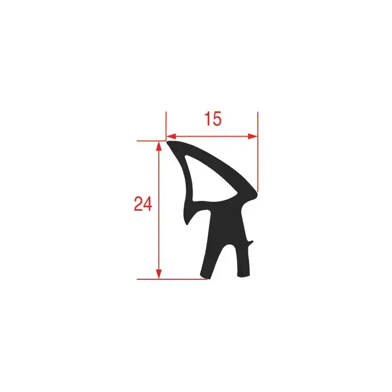 Fimar OEM CO0816 gasket for oven door 1500 mm
