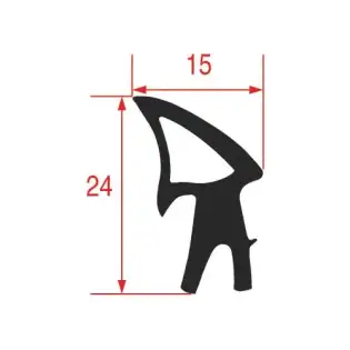 Guarnizione Fimar OEM CO0816 per porta del forno 1500 mm