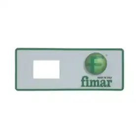 Étiquette de bouton Fimar OEM SL3712 pour trancheuses