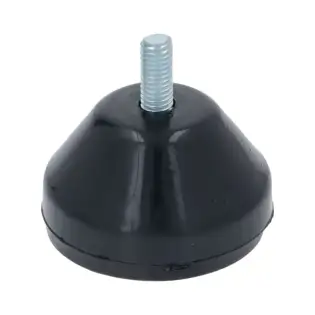 Pé Fimar OEM CO3908 ø 35x21 mm, pino M5x10 mm.