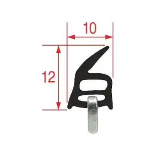 Fimar compatible CO2926 oven door gasket 595x390 mm