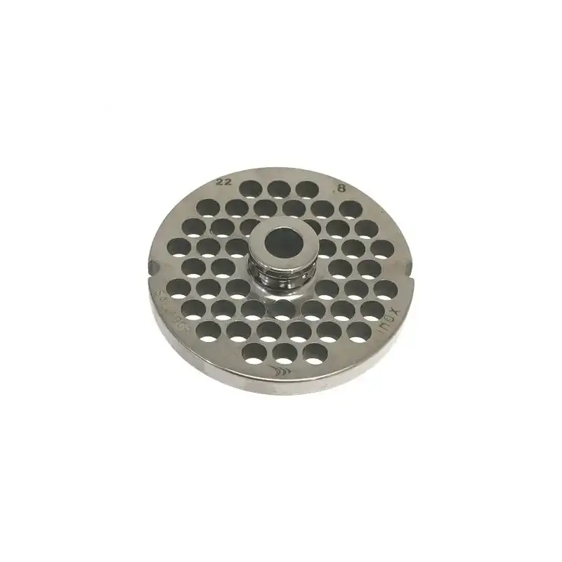 Stainless steel self-sharpening plate mod. 22/8 ø 8 mm