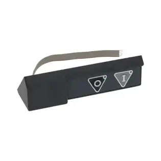 Panneau à gros bouton-poussoir Sirman OEM 19702002 0–I avec carte