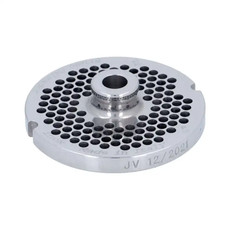Stainless steel self-sharpening plate mod. 22/4.5 ø 4.5 mm