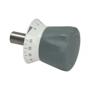 סירמן 19564035 כפתור מתכוונן בצבע אפור ø 18x102 מ"מ