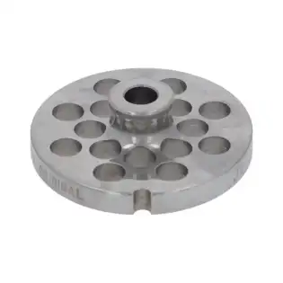 Stainless steel self-sharpening plate mod. 12/10 ø 10 mm