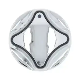 Mareno OEM CR1094330 hopeinen nuppi ø 77 mm