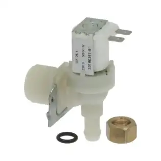 Valvola solenoide OEM Mareno CR1220380R a 1 via, angolo di 90°, 230/240V.