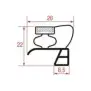 Joint de porte Mareno OEM MA2500912 - Fabriqué en Italie