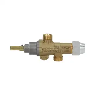 Válvula de gas Mareno OEM MA1888700 para parrillas y planchas.
