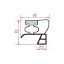 Mareno OEM MA2304414 junta para puerta (Hecho en Italia)