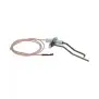 Round ignition plug Ø10x40 mm with 800 mm cable - Made in Italy