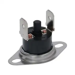 Termostato de contato Krupps OEM 103349, 105°C, 16A com reset manual.
