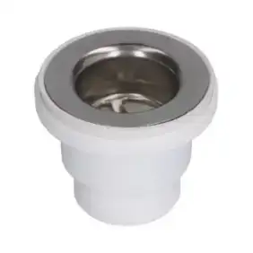 Ensamblaje de desagüe OEM de Krupps acero inoxidable 1"1/2 - Hecho en Italia