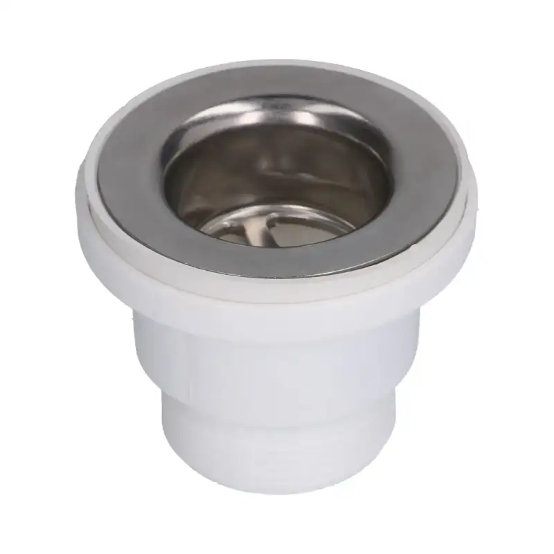 Krupps OEM drain assembly stainless steel 1""1/2 - Made in Italy