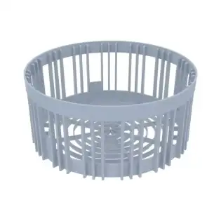 Krupps OEM 207035 plastik rund kurv Ø35 H16