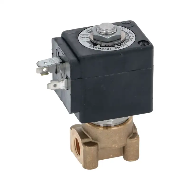 סולנואיד ולב דו כיווני דגם Parker 121ZH1025, עם מתח 230V וצריכת חשמל של 9W (עם אפשרות לפטיש פלוארוולקניק).