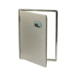 Puerta Priolinox 3000-SX de apertura izquierda | agujero del mostrador 590x440 mm