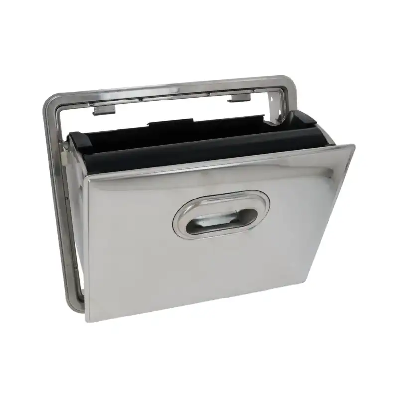 Priolinox koffieafvalbak 3075/2SUP | onderin gat | 345x278 mm